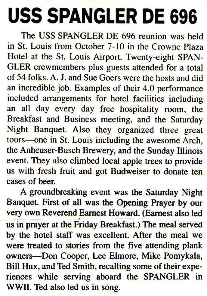 Photo of St. Louis Reunion News Article