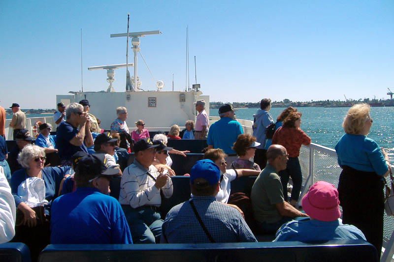 Photo taken during San Diego Harbor Cruise