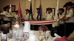 Photo of Grand Valley Combined Honor Guard presentation 