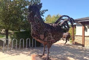 Photo of Scrap Metal Art